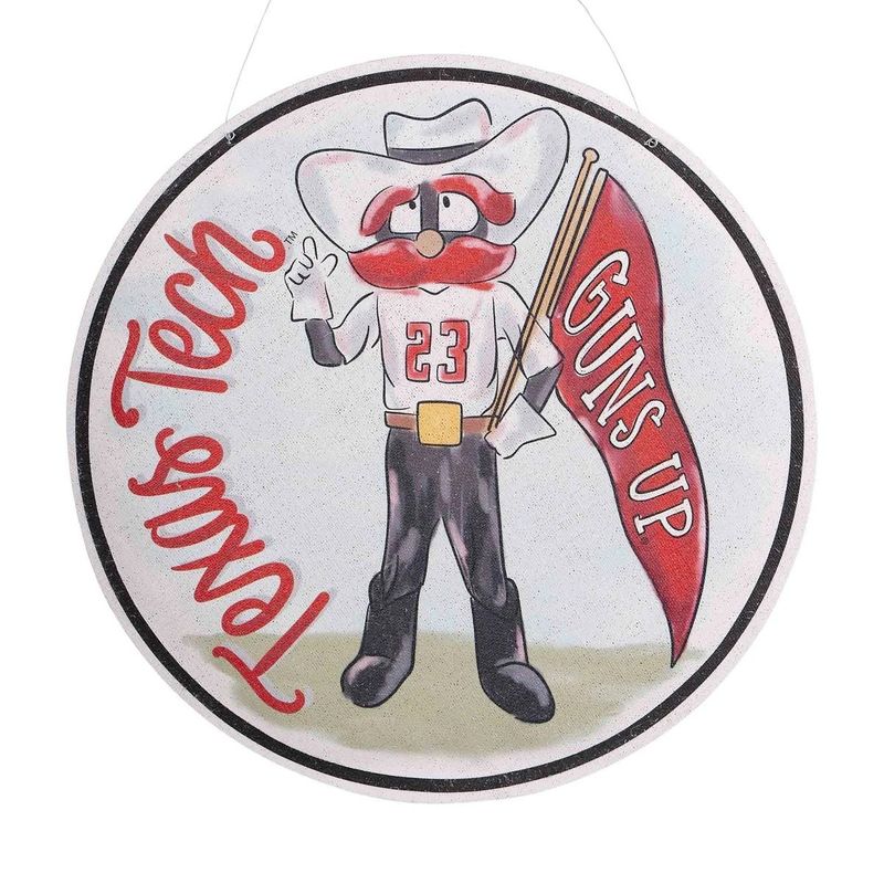 Raider Red Guns Up Burlee