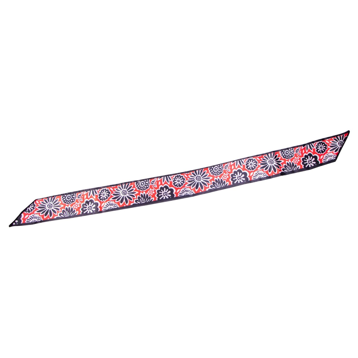 Wreck 'Em Floral Reversible Skinny Scarf