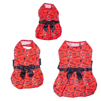 Multi Logo Ribbon Pet Dress - Large