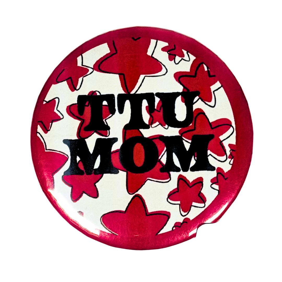 TTU Mom Stars Button
