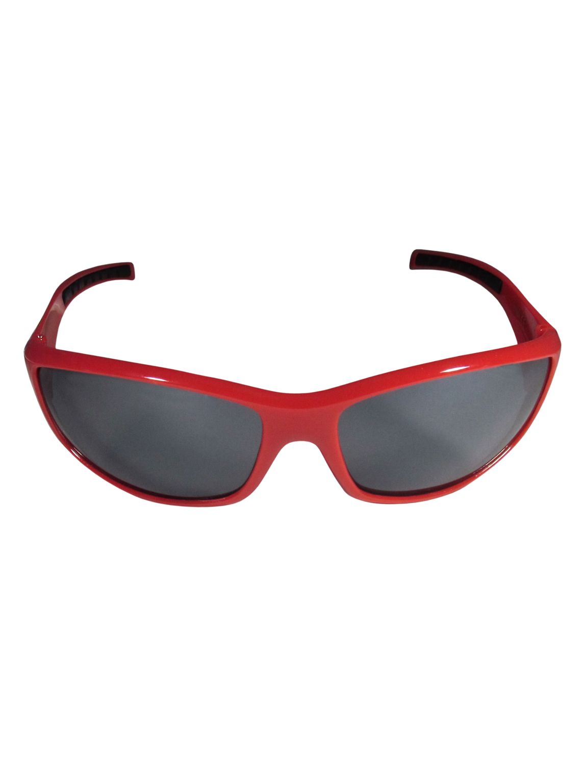 Red Wrap Sunglasses with Rubber Grip
