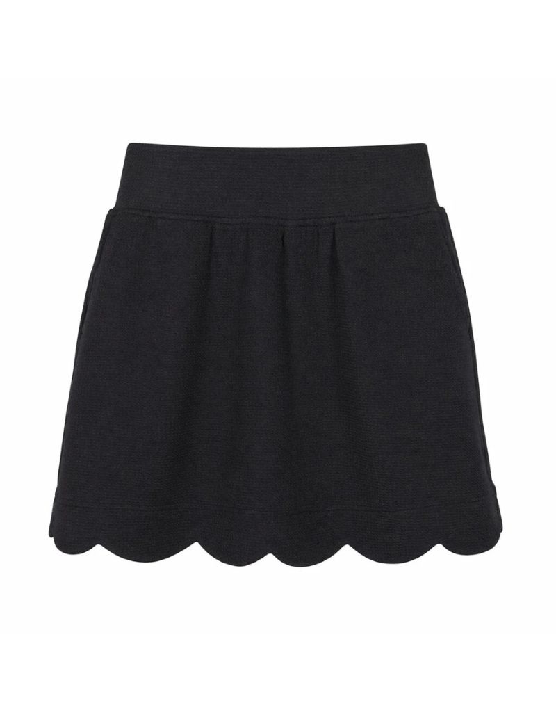 Textured Ladies Skort Set