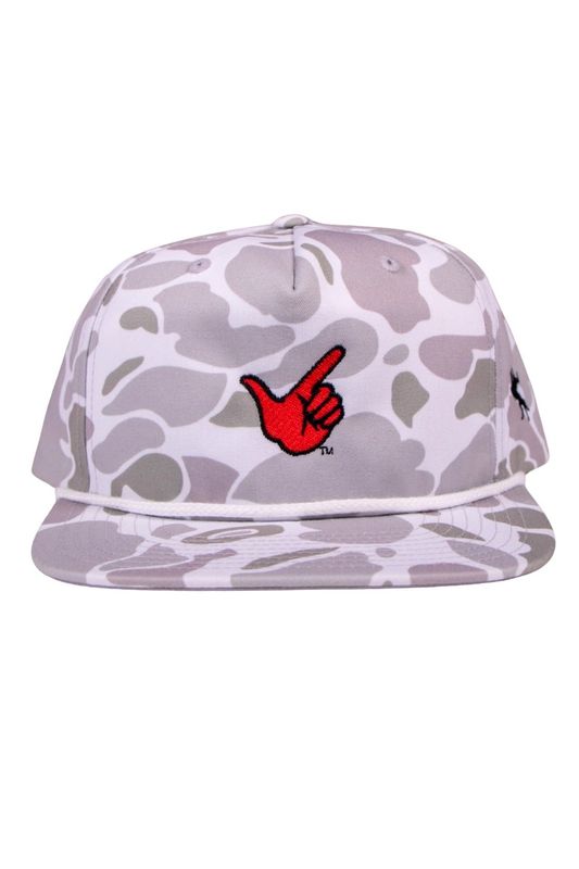 Guns Up Umpqua Rope Cap - Blizzard Duck Camo