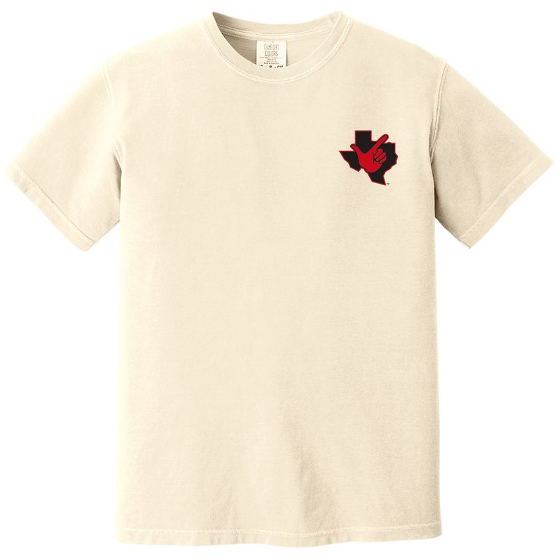 Comfort Colors Guns Up Texas Short Sleeve Tee