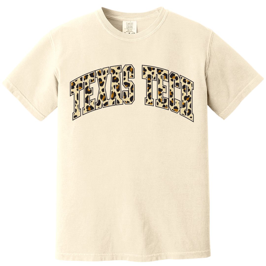 Cheetah Arch Comfort Colors Tee