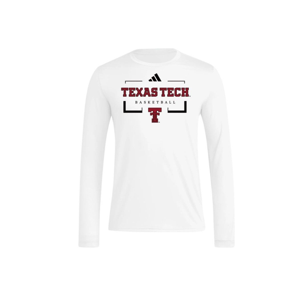 Adidas Basketball Long Sleeve Performance Tee