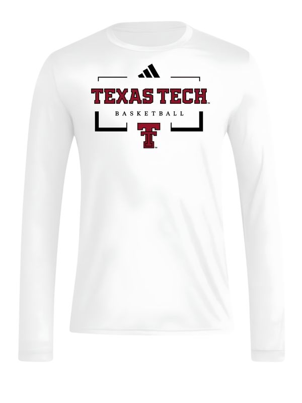Adidas Basketball Long Sleeve Performance Tee