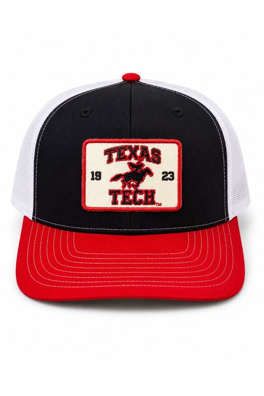Running Rider Patch Trucker Cap