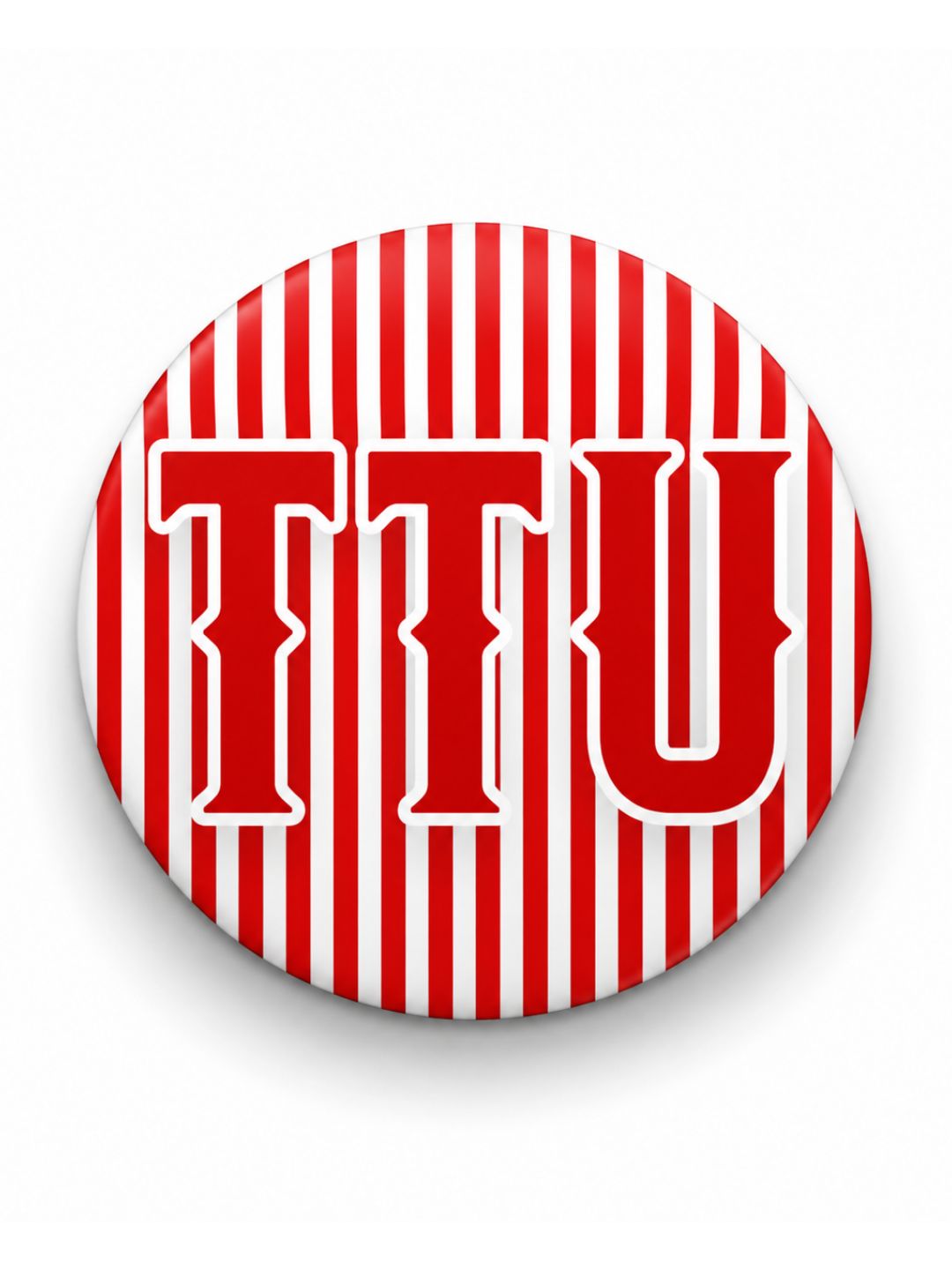 Stripes TTU Game Day Button