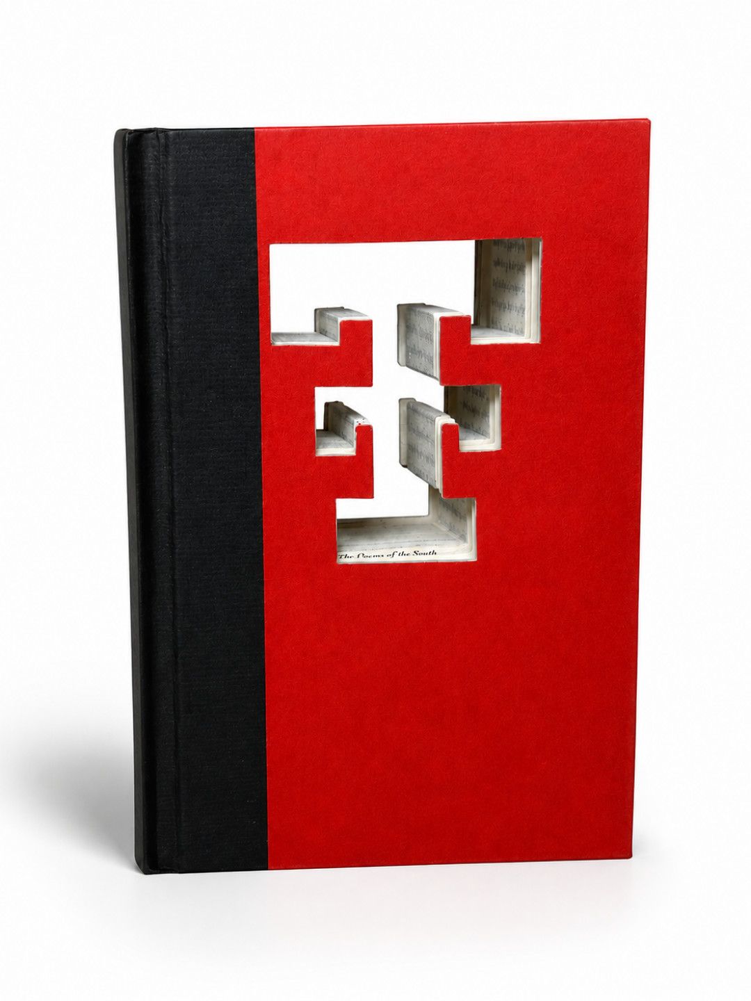 Cut Out Reclaimed Book, Color: Double T