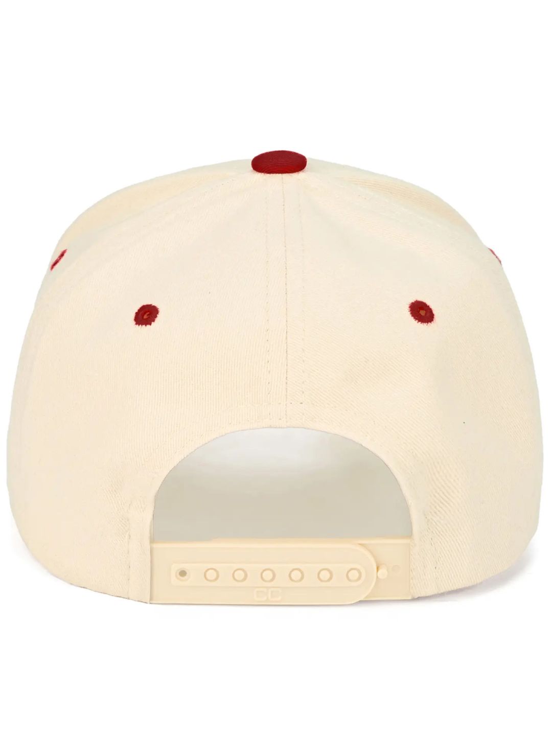 Checkered Red &amp; Cream Trucker Cap