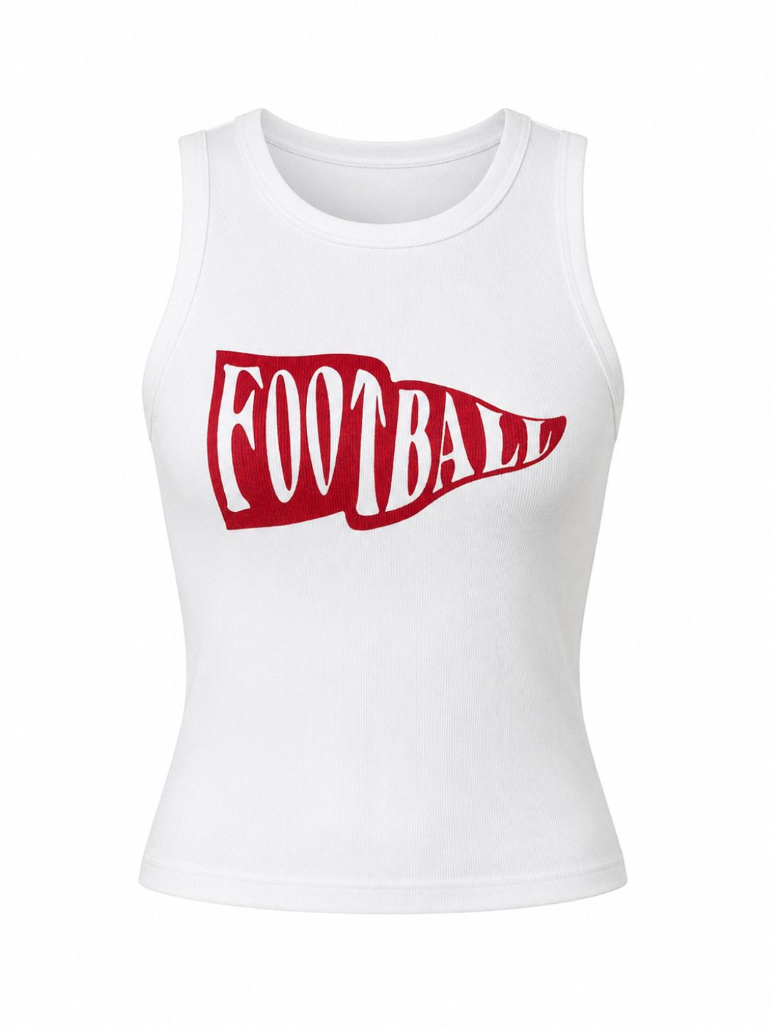 Football Pennant Boyfriend Tank