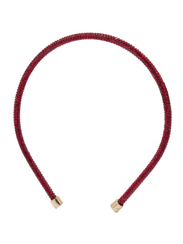 Thin Red Rhinestone Headband