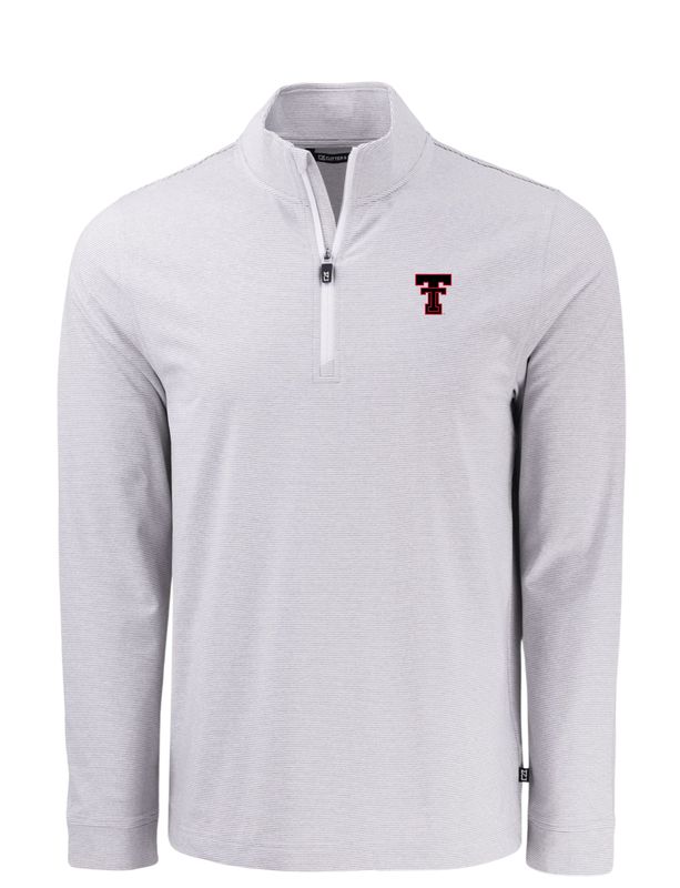 Adapt Stripe Knit Men's 1/4 Zip Jacket