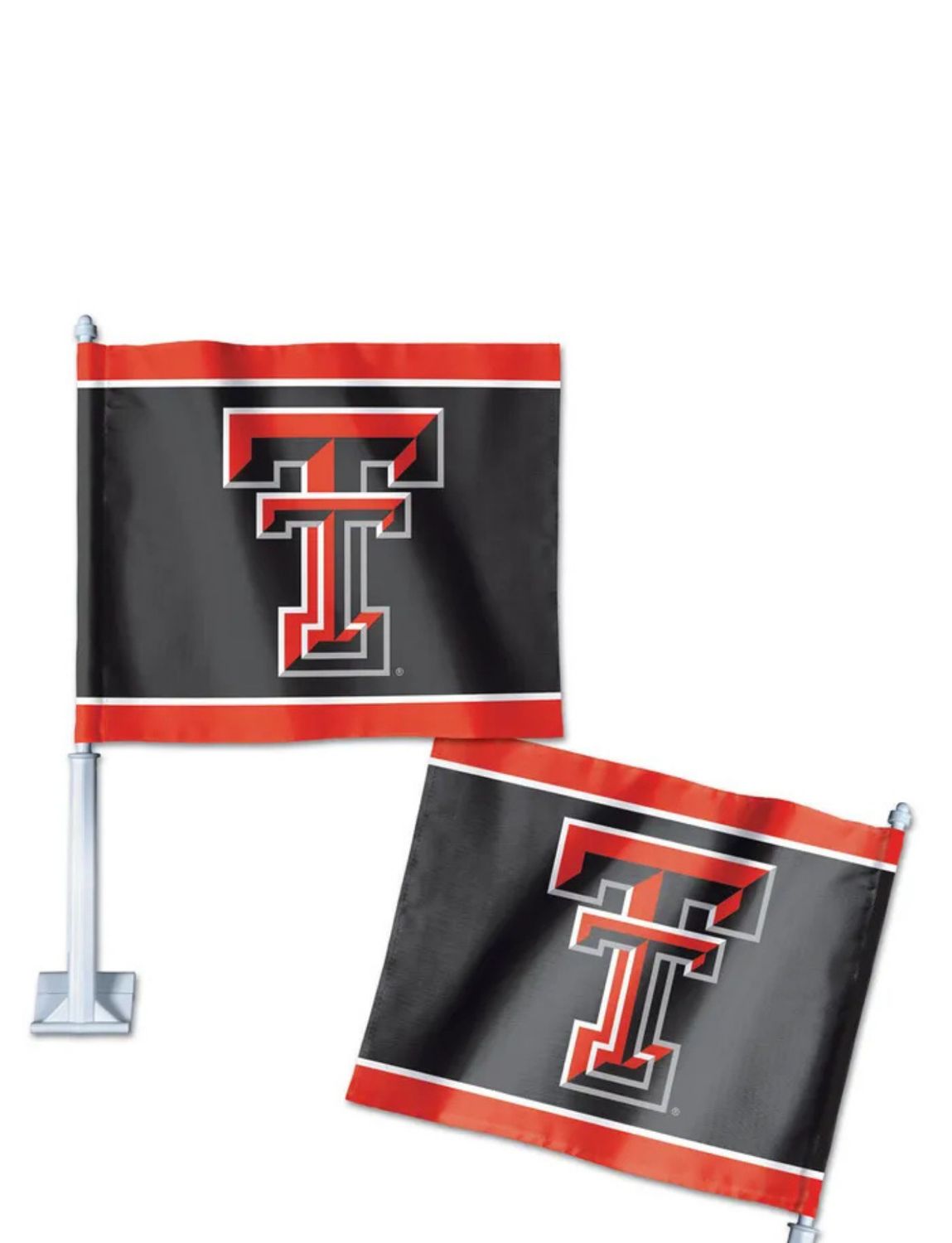 Two Sided Logo Car Flag