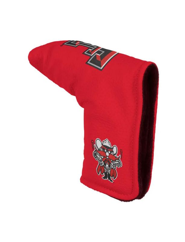 Two Logos Blade Putter Cover - Red
