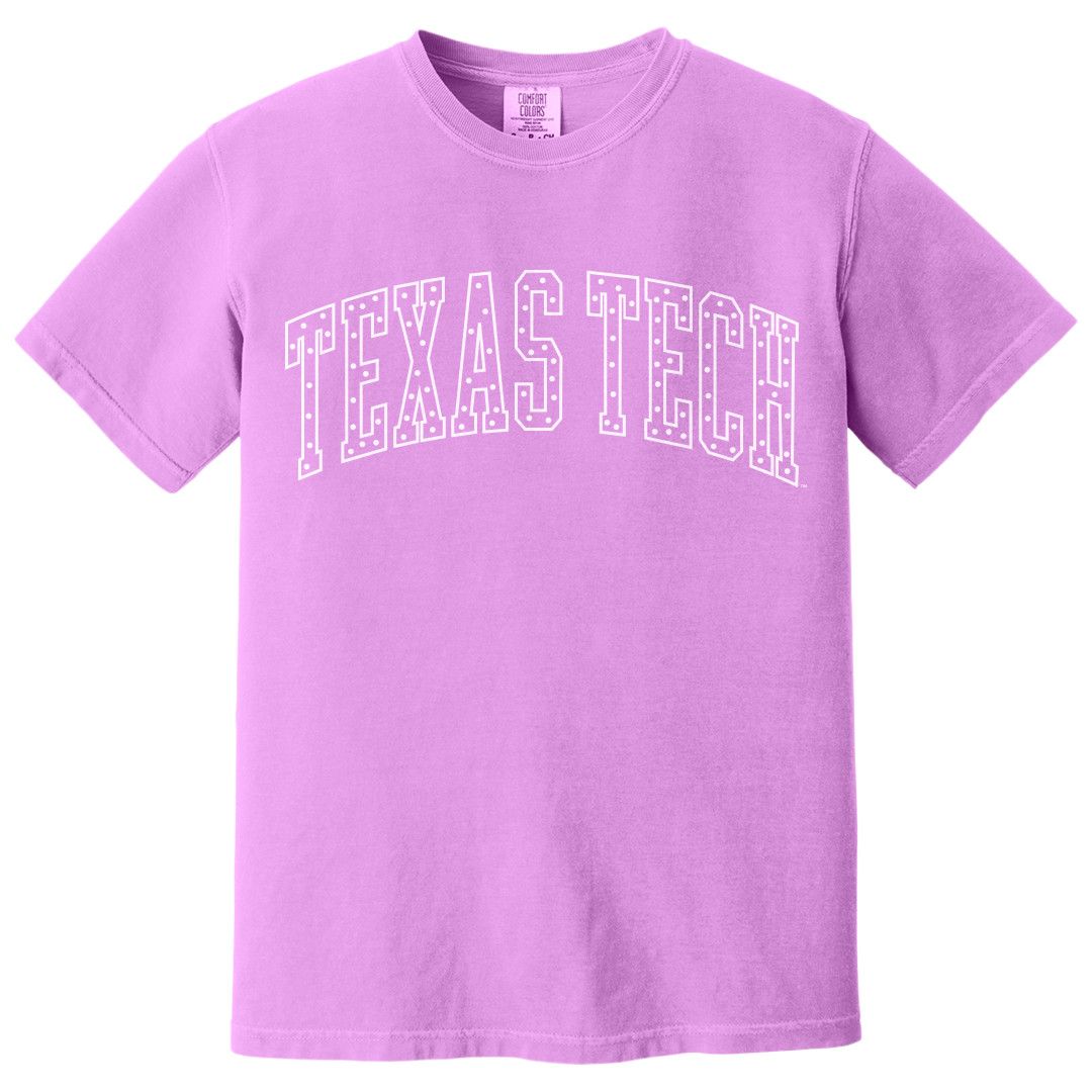 Comfort Colors Polka Dot Arch Short Sleeve Tee