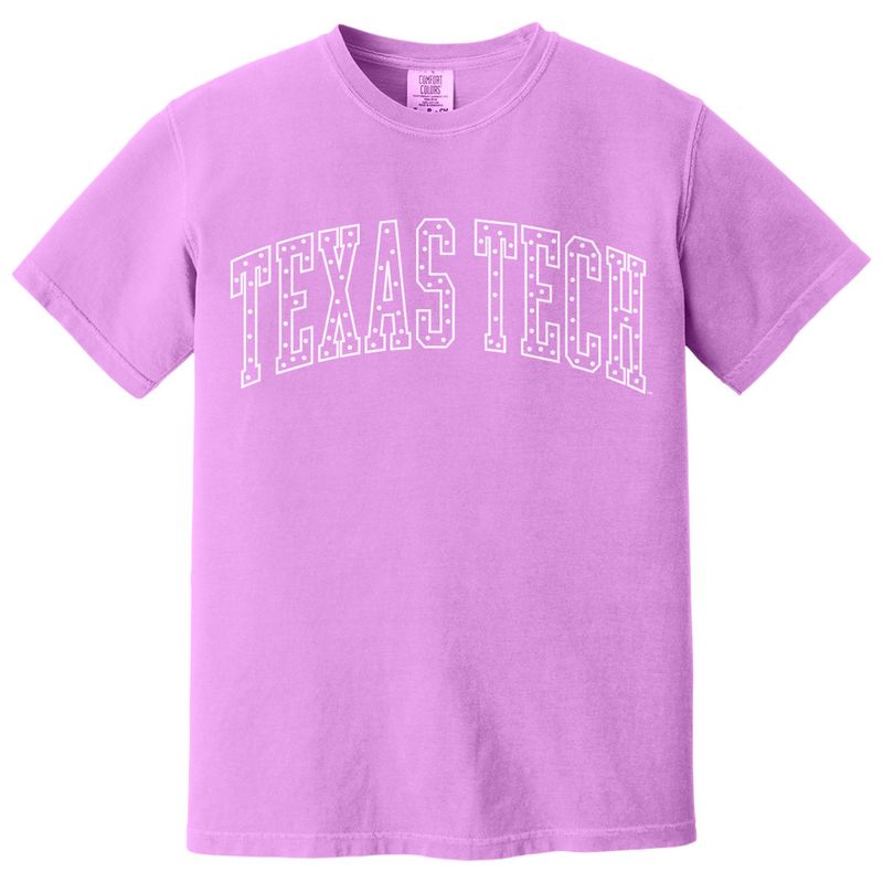 Comfort Colors Polka Dot Arch Short Sleeve Tee