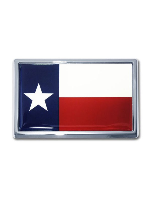 Auto Emblem Texas State Flag