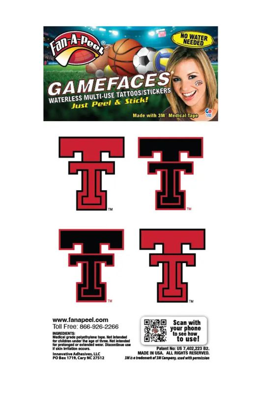 Assorted Double T Tattoo Pack