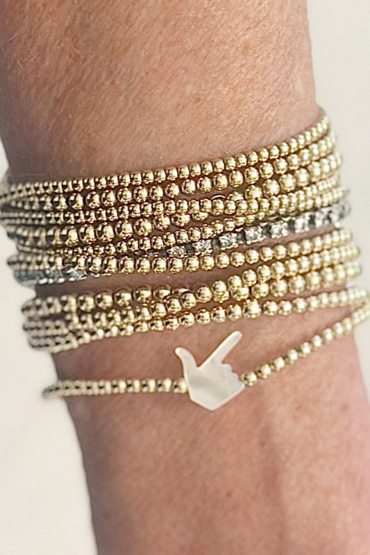 Guns Up Mascot Bracelet - Gold