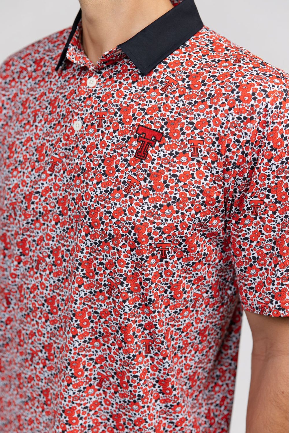 Texas Tech Poppies Teddy Polo
