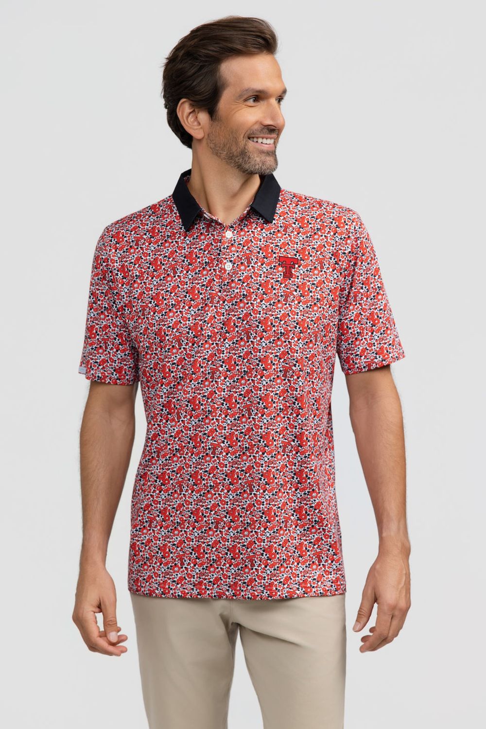 Texas Tech Poppies Teddy Polo