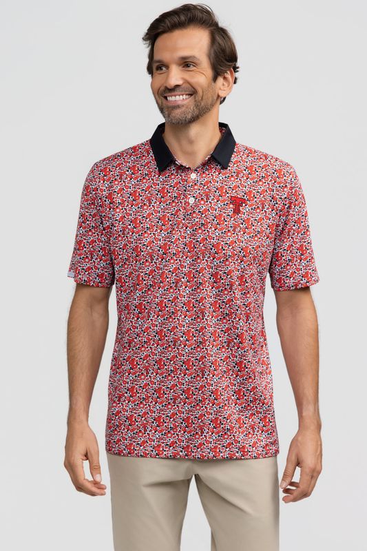 Texas Tech Poppies Teddy Polo