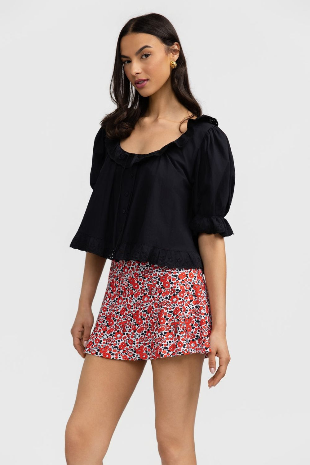 Texas Tech Reese Poppies Skort