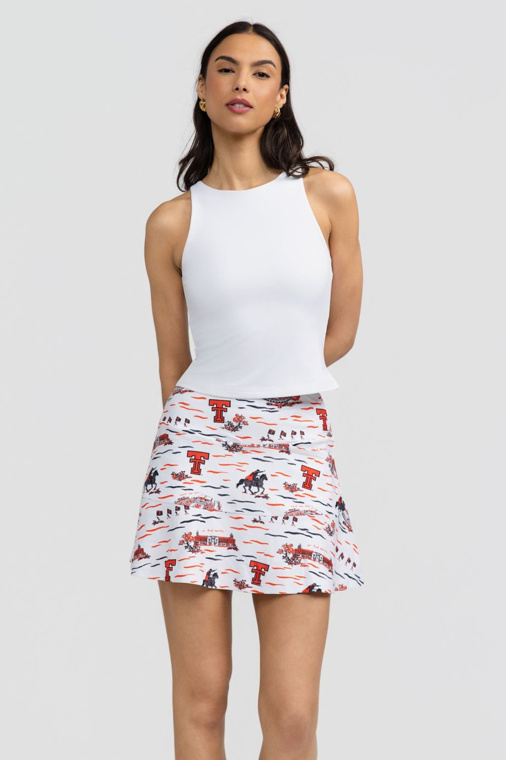 Texas Tech Toile Molly Skort