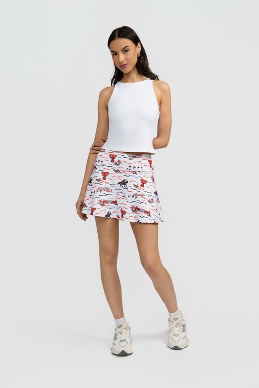 Texas Tech Toile Molly Skort