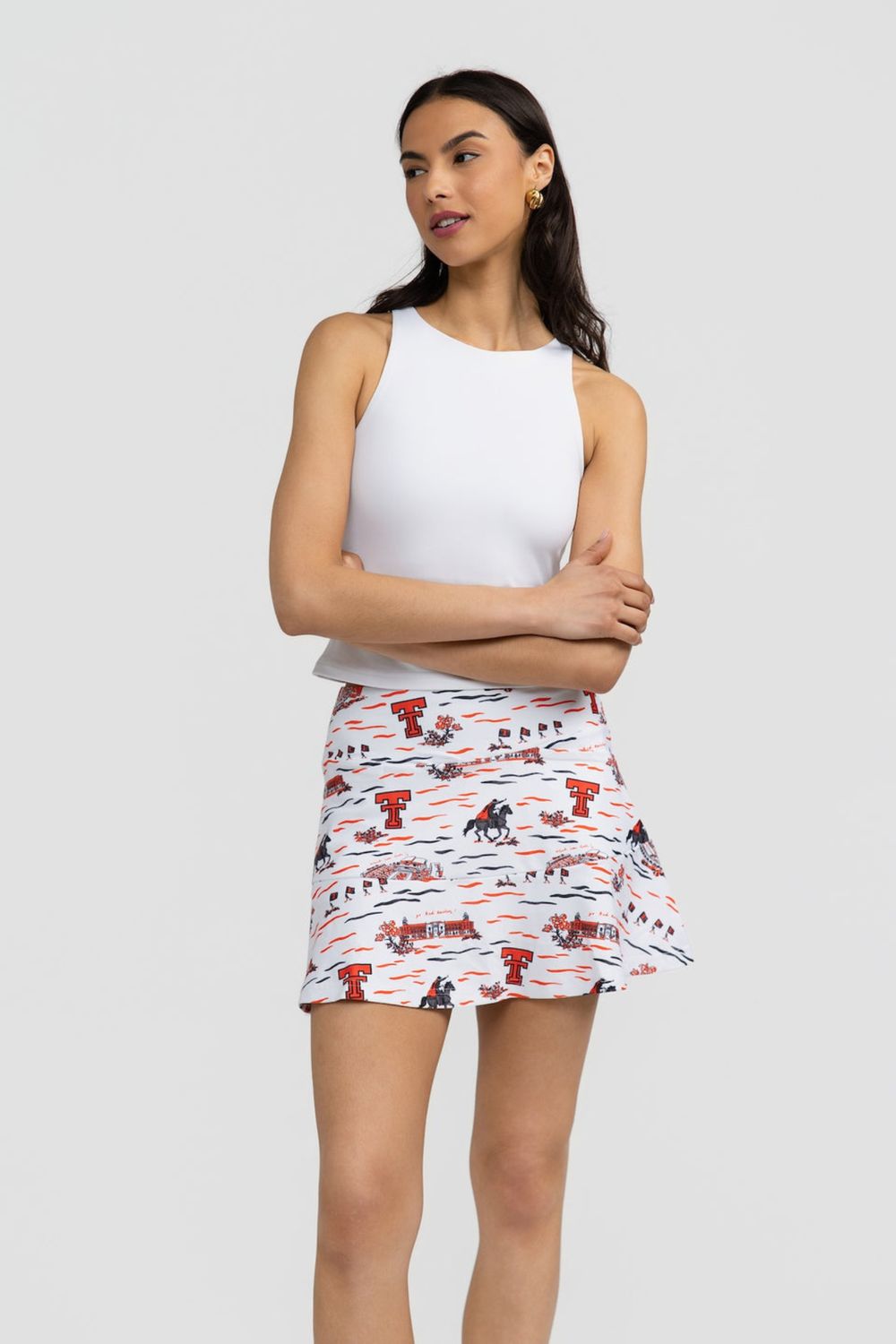 Texas Tech Toile Molly Skort