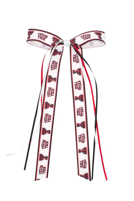 Collegiate Stripe Boot Bow Pair