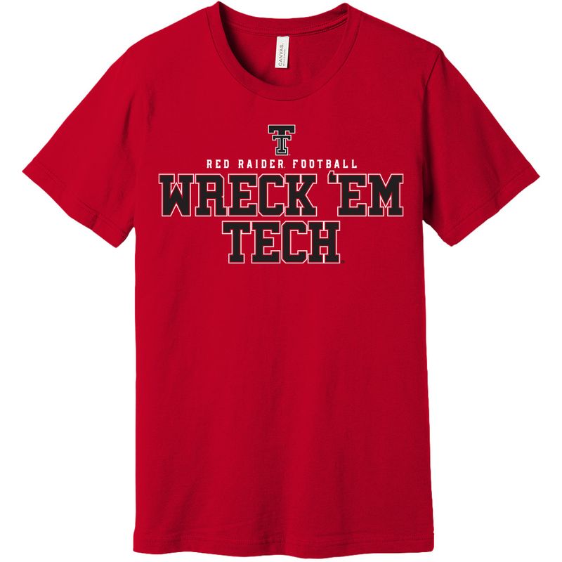 Wreck 'em Athletic Football Short Sleeve Tee