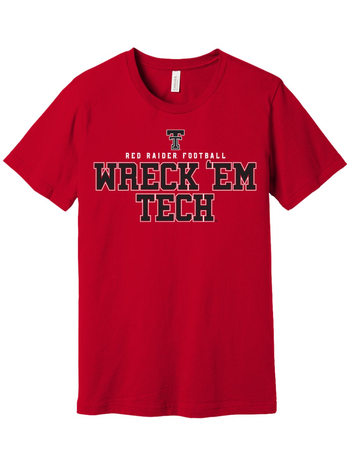 Wreck 'em Athletic Football Short Sleeve Tee