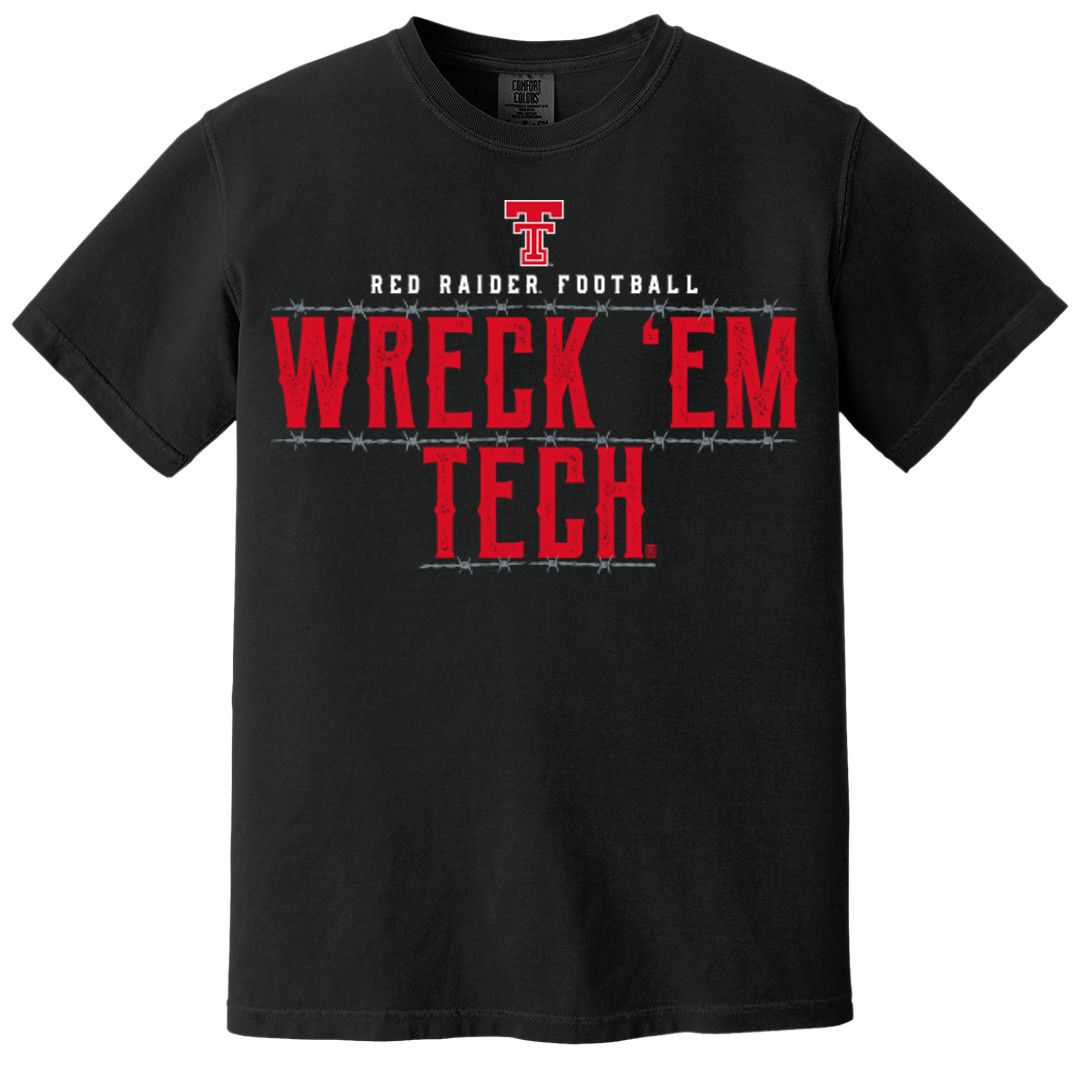 Barbed Wire Football Short Sleeve Tee