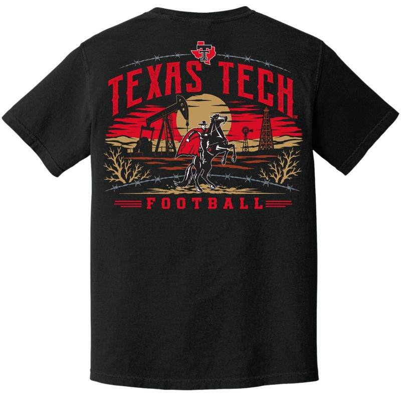 Barbed Wire Football Short Sleeve Tee