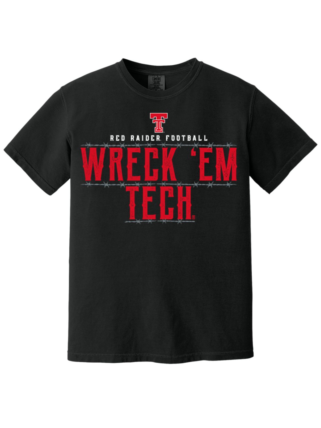 Barbed Wire Football Short Sleeve Tee