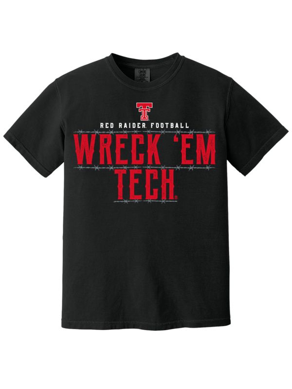 Barbed Wire Football Short Sleeve Tee