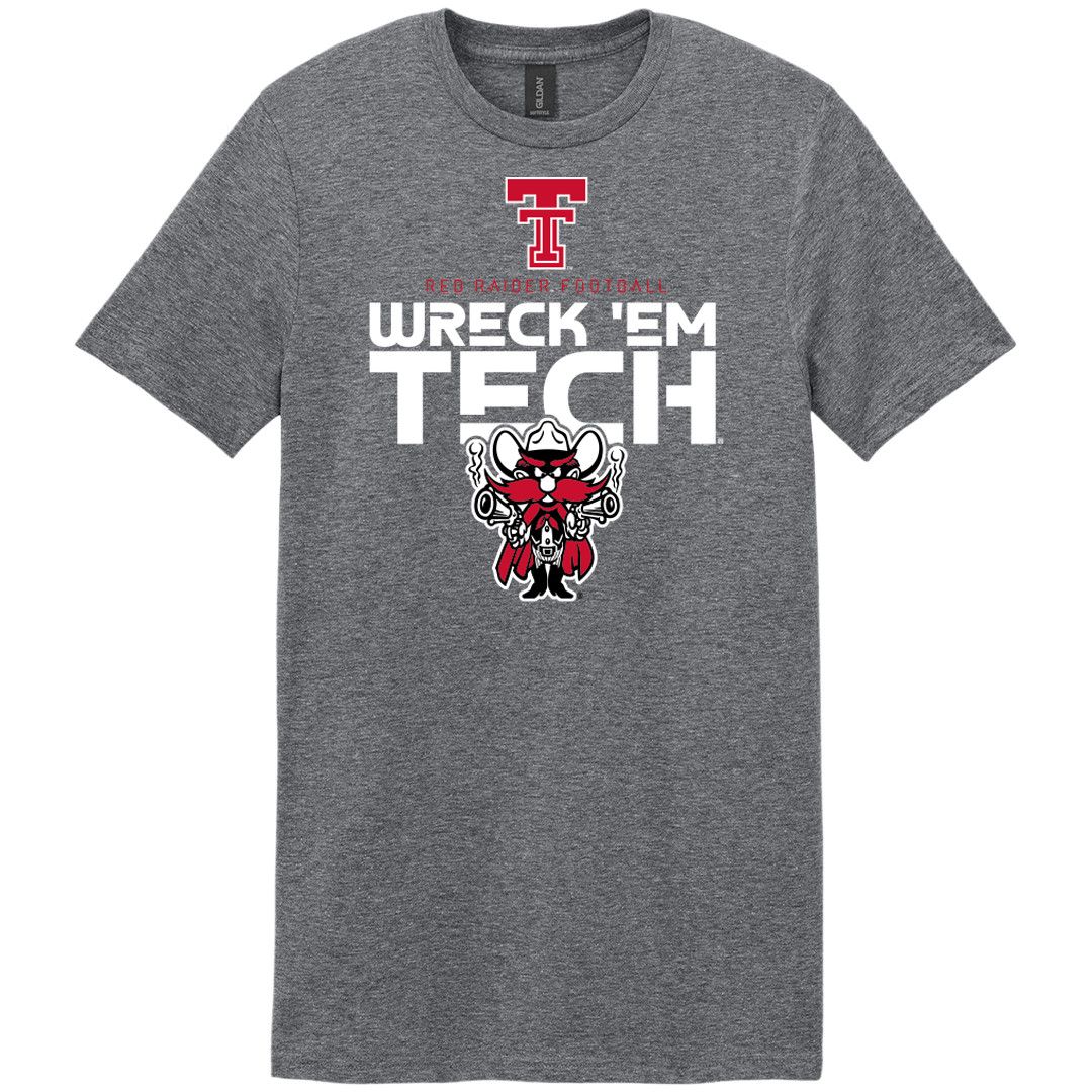 Cosmic Wreck 'em Football Short Sleeve Tee