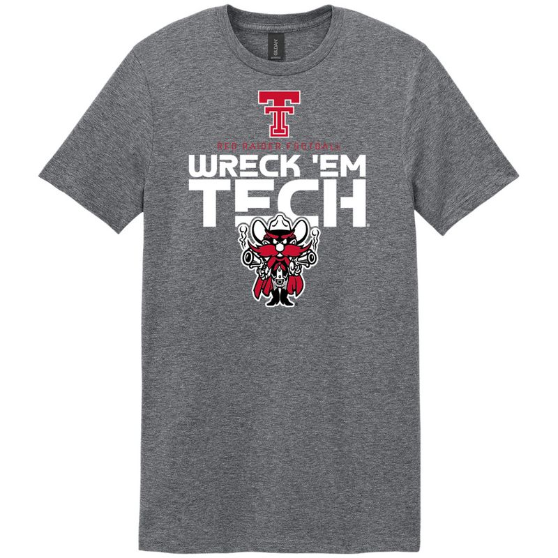 Cosmic Wreck 'em Football Short Sleeve Tee