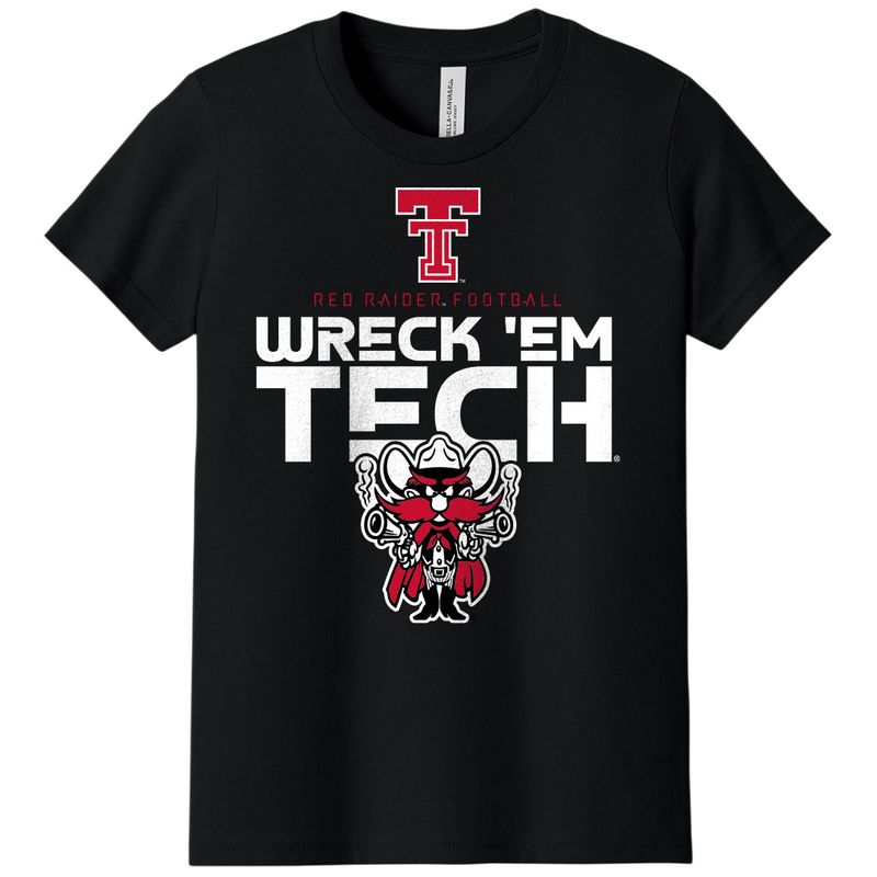 Cosmic Wreck 'em Football Toddler Short Sleeve Tee