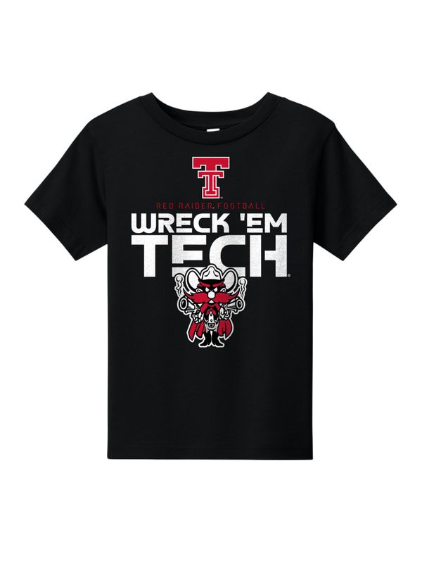 Cosmic Wreck 'em Football Toddler Short Sleeve Tee