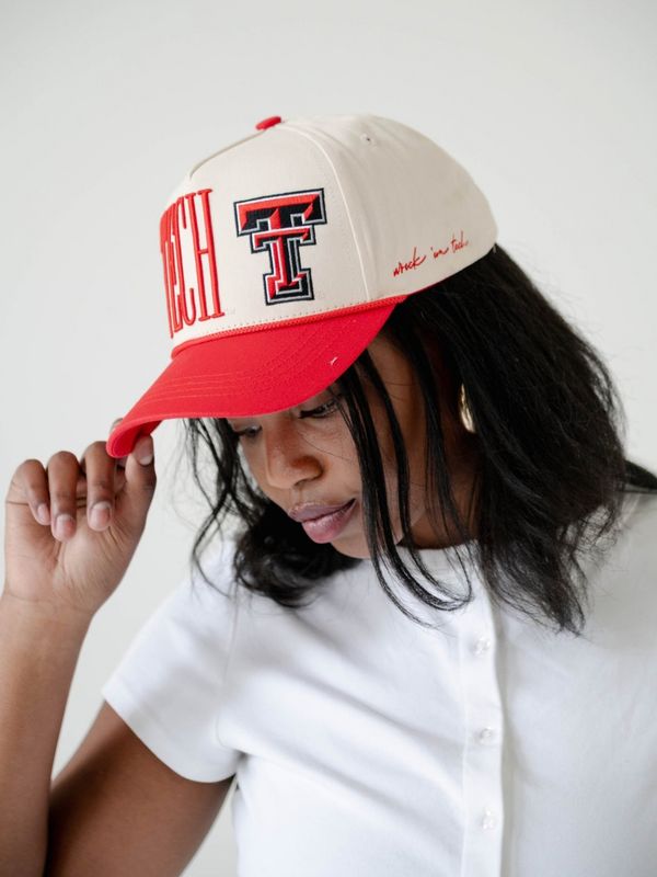 Oversized Logos Ladies Two Tone Cap