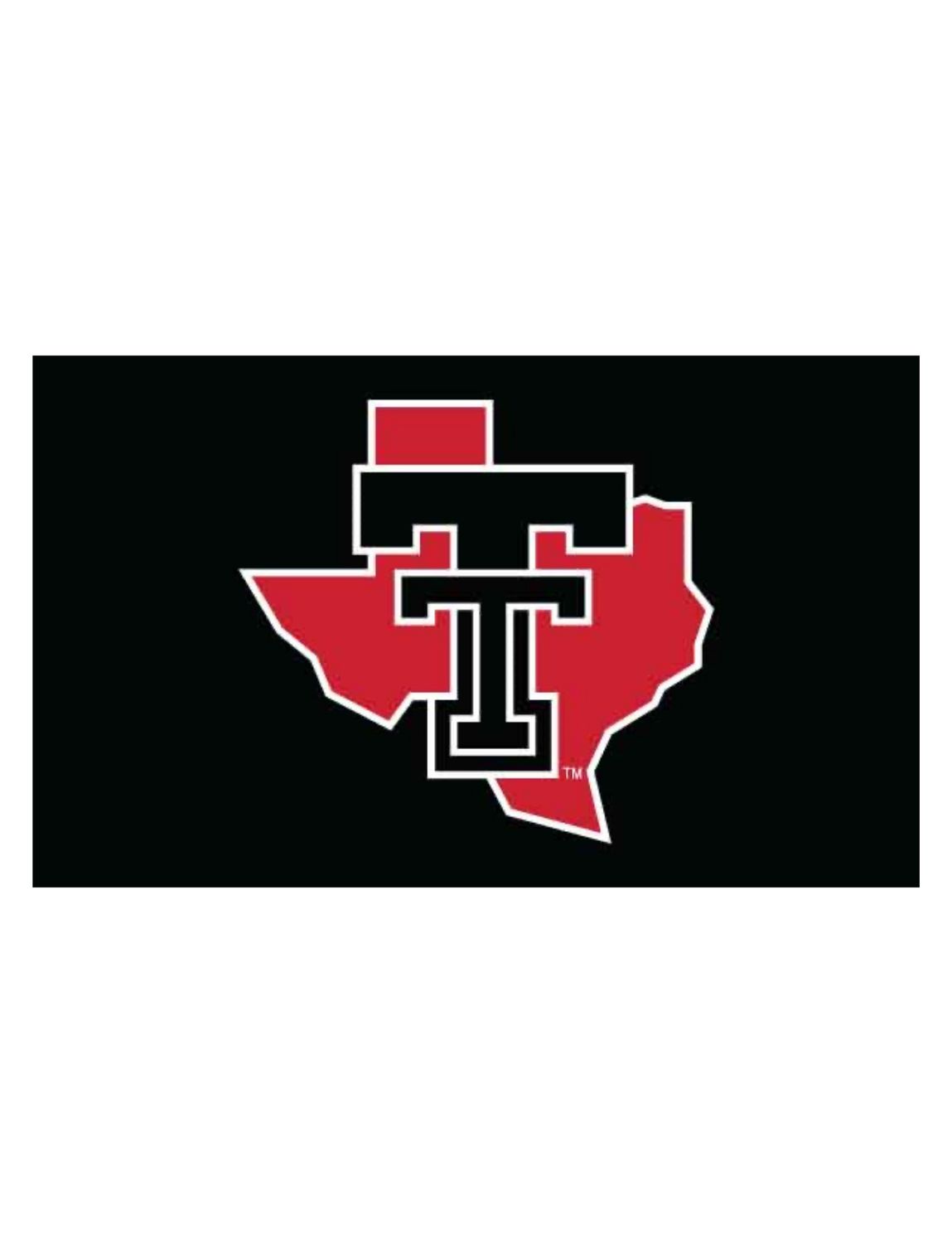 Lonestar Pride Classic Double T Black Flag
