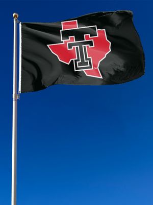 Lonestar Pride Classic Double T Black Flag
