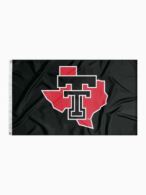 Lonestar Pride Classic Double T Black Flag