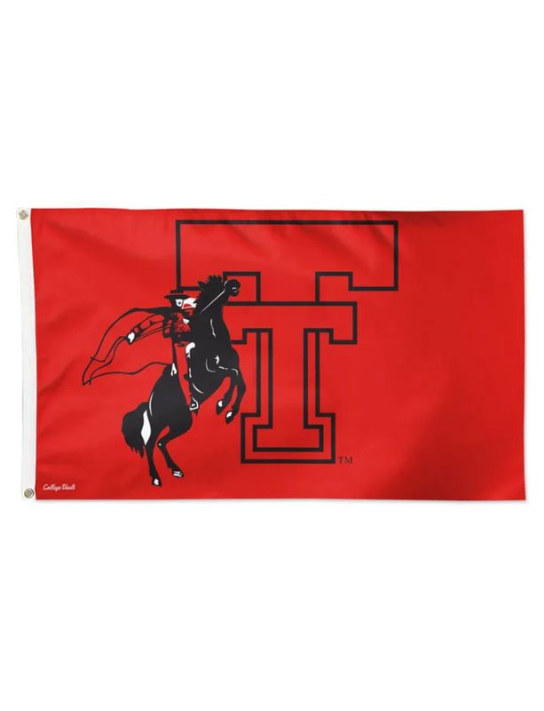 Horse &amp; Rider Throwback Deluxe Flag