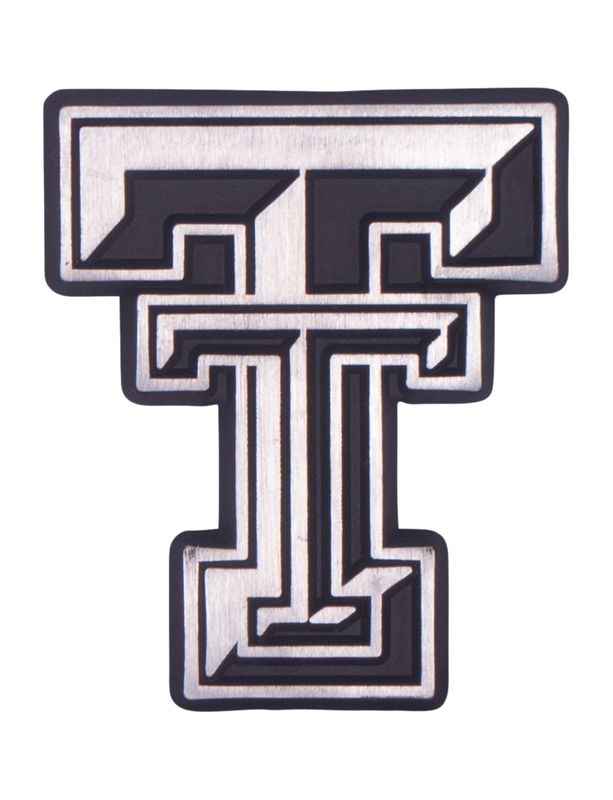 Matte Chrome Classic Double T Auto Emblem