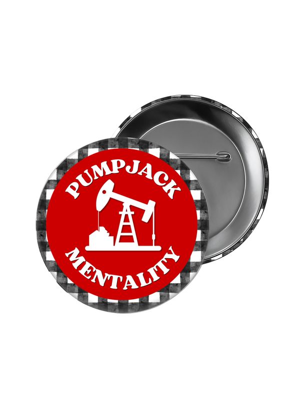 Pumpjack Mentality 2" Game Day Button